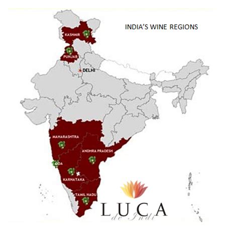 India's wine regions