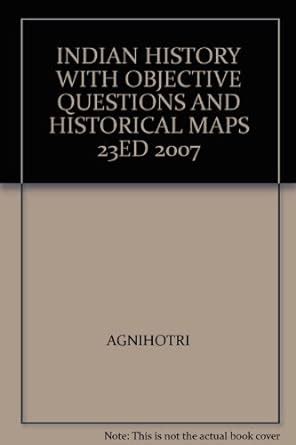 Indian History with Objective Questions and Historical Maps Epub