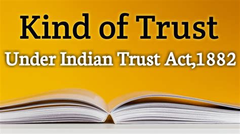 Indian Trusts Act PDF