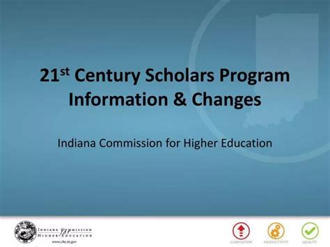 Indiana 21st Century Scholars Program: Propelling Hoosier Success in Higher Education