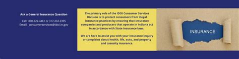 Indiana Dept. of Insurance: 10,000+ Ways to Protect Your Future