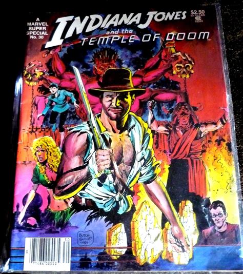 Indiana Jones and the Temple of Doom Marvel Super Special 30 Reader