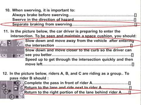 Indiana Motorcycle Permit Test Answers Kindle Editon