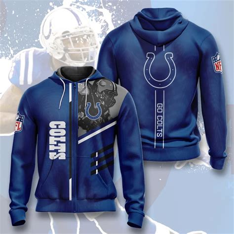 Indianapolis Colts Sweatshirts and Hoodies: Gear Up for Gridiron Glory