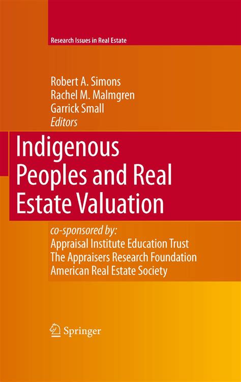 Indigenous Peoples and Real Estate Valuation 1st Edition Doc