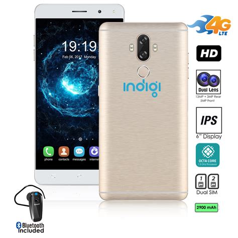 Indigi Rotating Unlocked Smartphone Bluetooth Reader