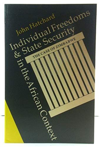 Individual Freedoms and State Security In The African Context Epub