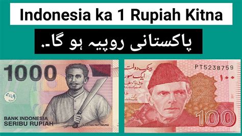 Indonesia Currency to PKR: A Comprehensive Guide