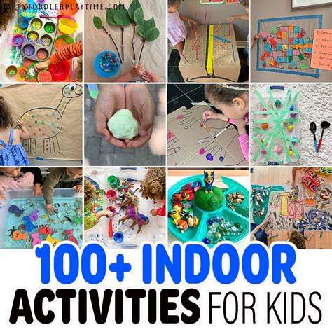 Indoor Activities for Kids: 10,000+ Fun Ideas to Keep Them Engaged