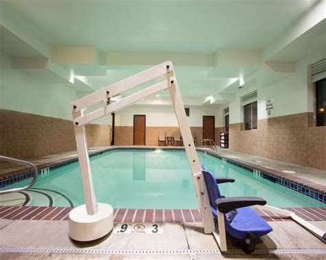 Indoor heated pool and whirlpool: