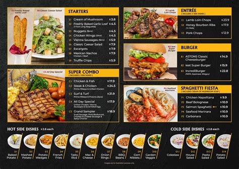 Indulge in Culinary Delights at Aston Marina Square: A Comprehensive Menu Guide