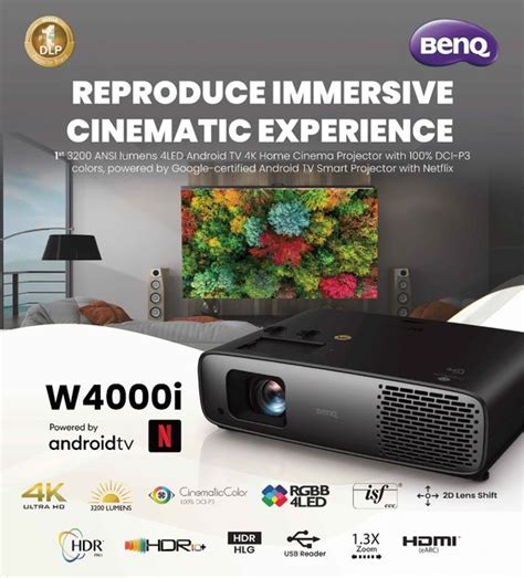 Indulge in State-of-the-Art Projection