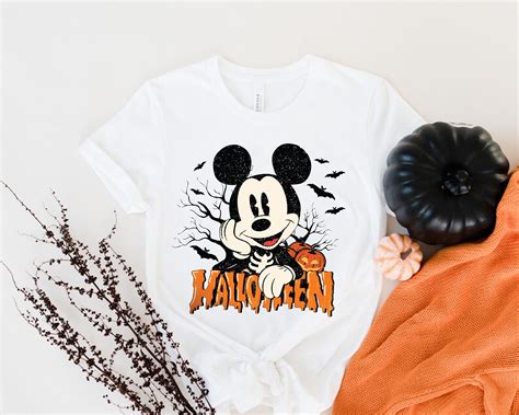 Indulge in the Enchanting Allure of Mickey Skeleton Shirts