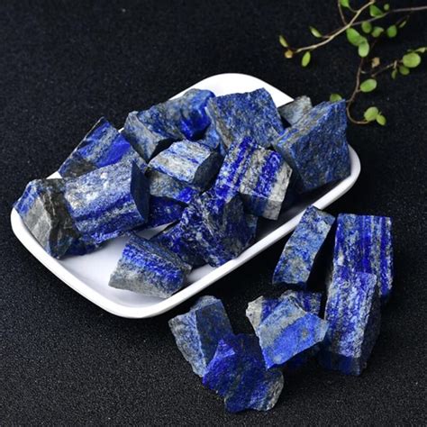 Indulge in the Enchanting Allure of Raw Lapis Lazuli: A Treasure from Nature's Heart