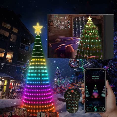 Indulge in the Enchanting Glow of LED Christmas Tree Lights from Walmart