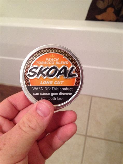 Indulge in the Flavored Delight: Peach Pouches Skoal