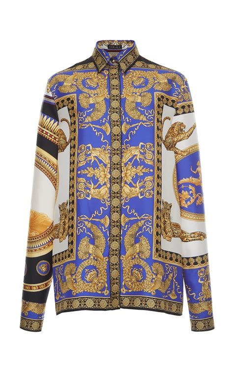 Indulge in the Opulence of Versace Long Sleeve Shirts