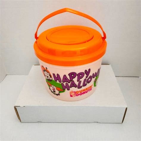 Indulge in the Spooktacular Spirit with Dunkin' Donuts Halloween Munchkins Bucket