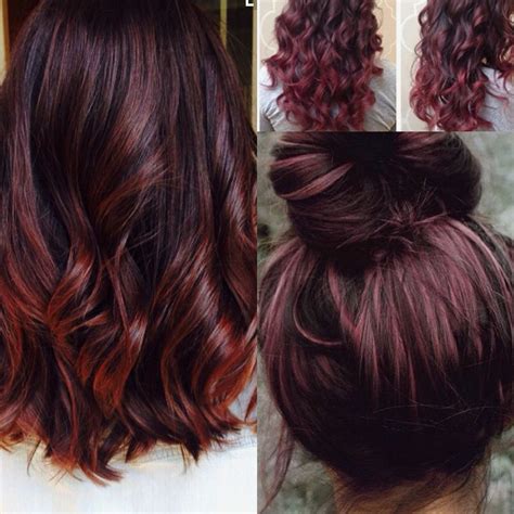 Indulge in the Sweet Seduction of Chocolate Cherry Hair Colour