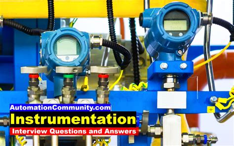 Industrial Instrumentation Interview Questions Answers Reader