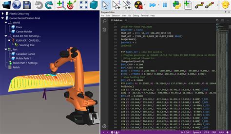 Industrial robot language