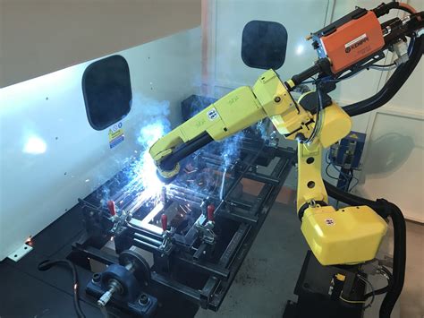 Industrial welding robots