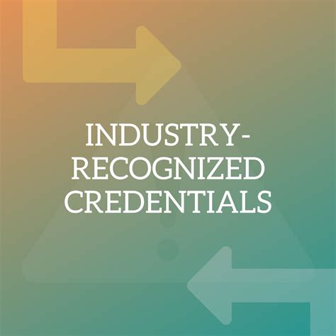 Industry-Recognized Credentials