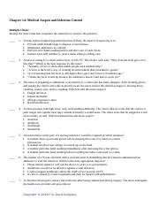 Infection Control Multiple Choice Questions And Answers Doc