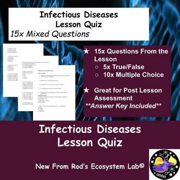 Infectious Disease Short Answer Key Doc