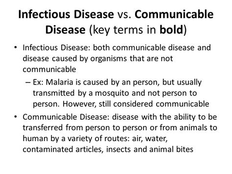 Infectious Disease vs. Communicable Disease: A Tale of Two Terms