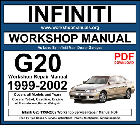 Infiniti G20 1999 Service And Repair Manual PDF Epub