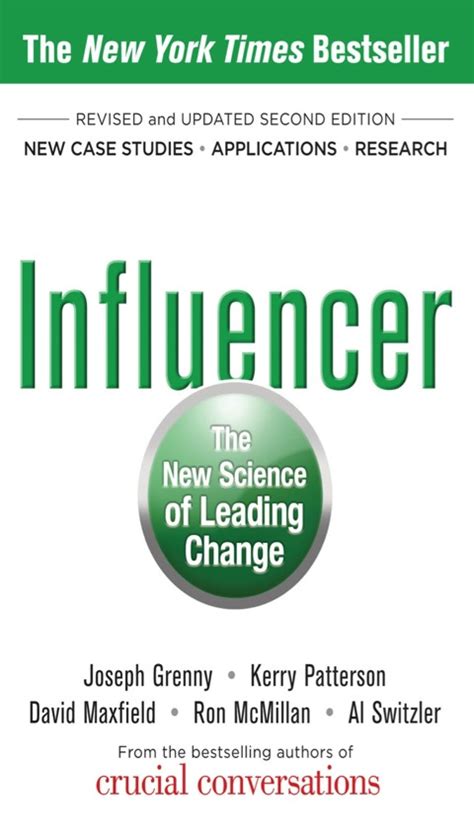 Influencer Science Leading Change Second Reader