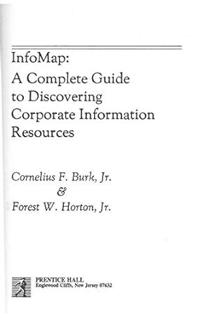 Infomap: A Complete Guide to Discovering Corporate Information Resources Ebook PDF