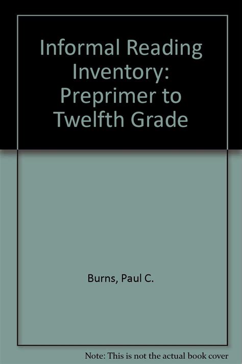 Informal Reading Inventory Preprimer to Twelfth Grade Epub