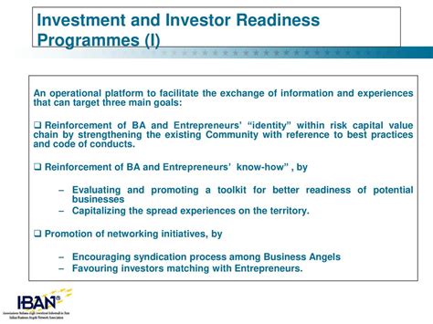 Informal Venture Capital Evaluating the Impact of Business Introduction Services Reader