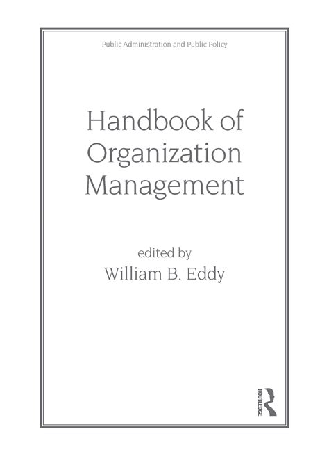 Information, Organization and Management 1st Edition PDF