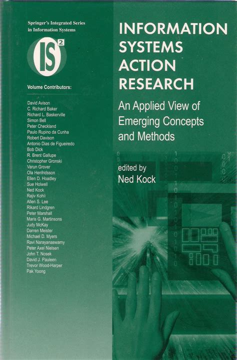 Information Systems Action Research An Applied View of Emerging Concepts and Methods 1st Edition Doc