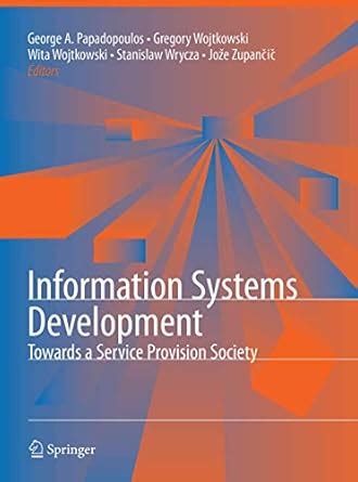 Information Systems Development Towards a Service Provision Society Epub