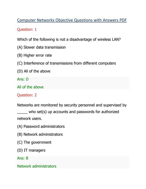 Information Technology Objective Questions And Answers Kindle Editon