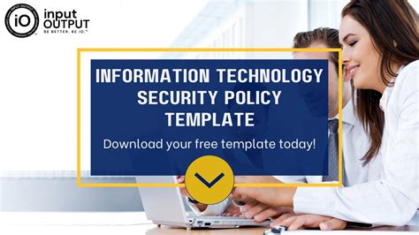 Information Technology Policy Template
