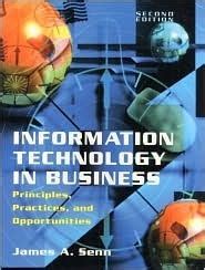 Information Technology in Business Principles, Practices, and Opportunities 2nd Edition Kindle Editon