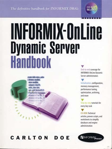 Informix-Online Dynamic Server Handbook Epub