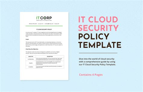 Infosec Policy Template