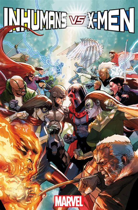 Inhumans vs X-Men: A Clash of Two Extraordinary Races