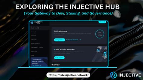 Injective Hub: Exploring the Comprehensive DeFi Hub