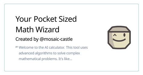 Inline Calculator: Your Pocket-Sized Mathematical Wiz with 10,000+ Character Solutions