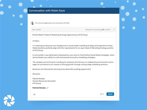 Inmail Template Linkedin
