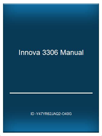 Innova 3306 Manual Ebook Doc