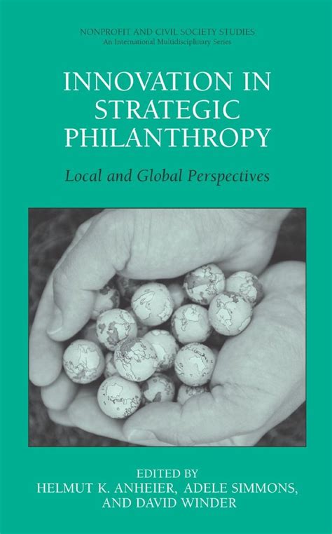 Innovation in Strategic Philanthropy Local and Global Perspectives 1st Edition Epub