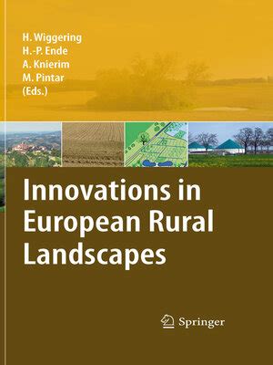 Innovations in European Rural Landscapes Kindle Editon